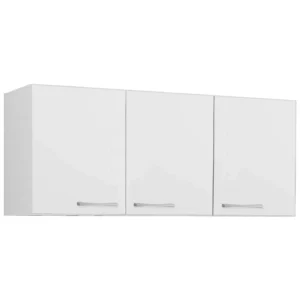 ARMÁRIO AÉREO CAROL 3 PORTAS RUD RACK COR BRANCO