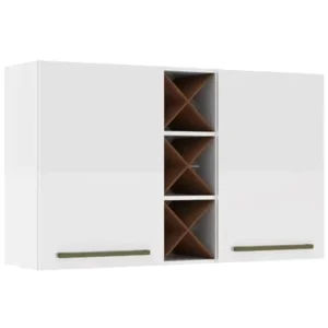 Armário Aéreo Favorita 2 Portas com Adega Zanzini