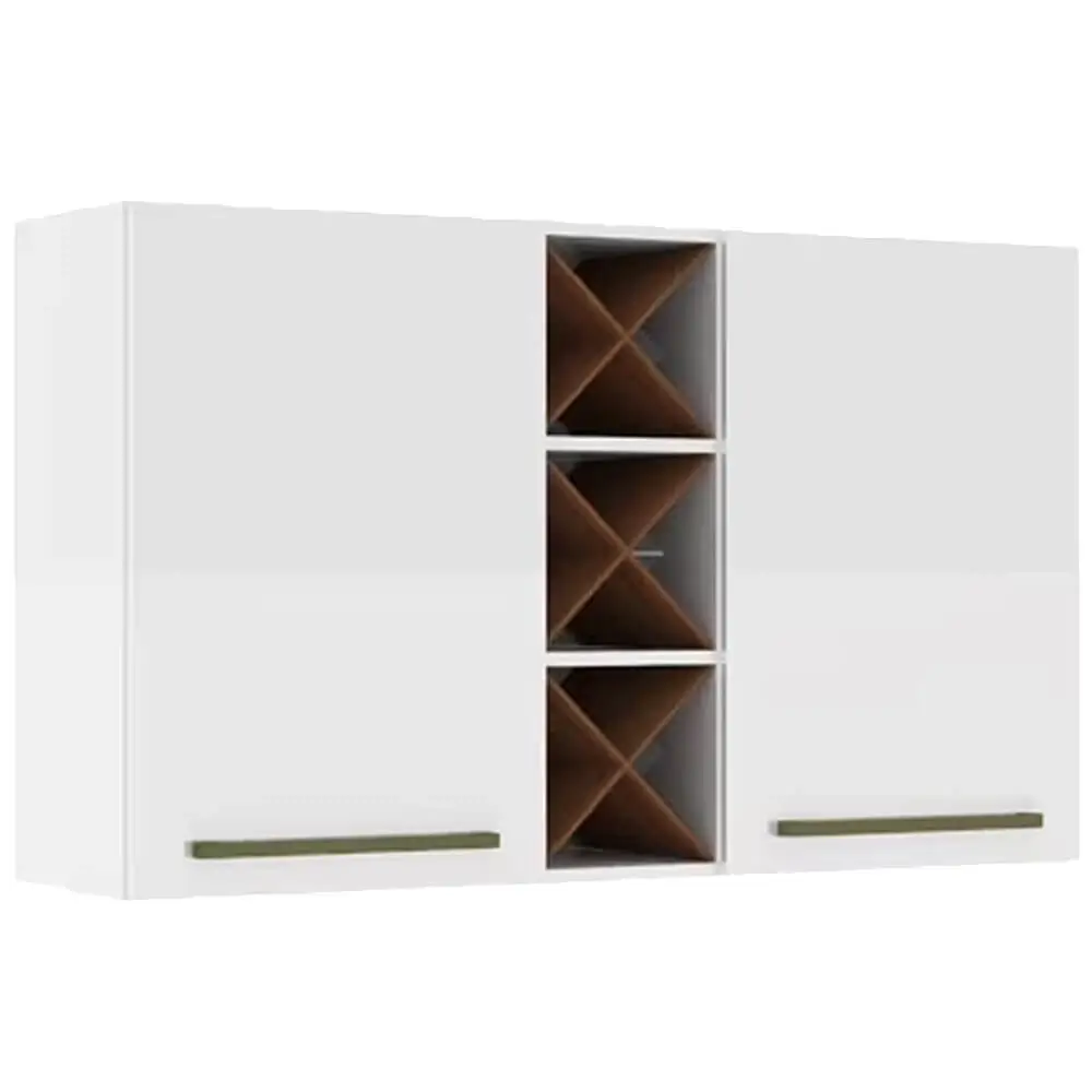 Armário Aéreo Favorita 2 Portas com Adega Zanzini