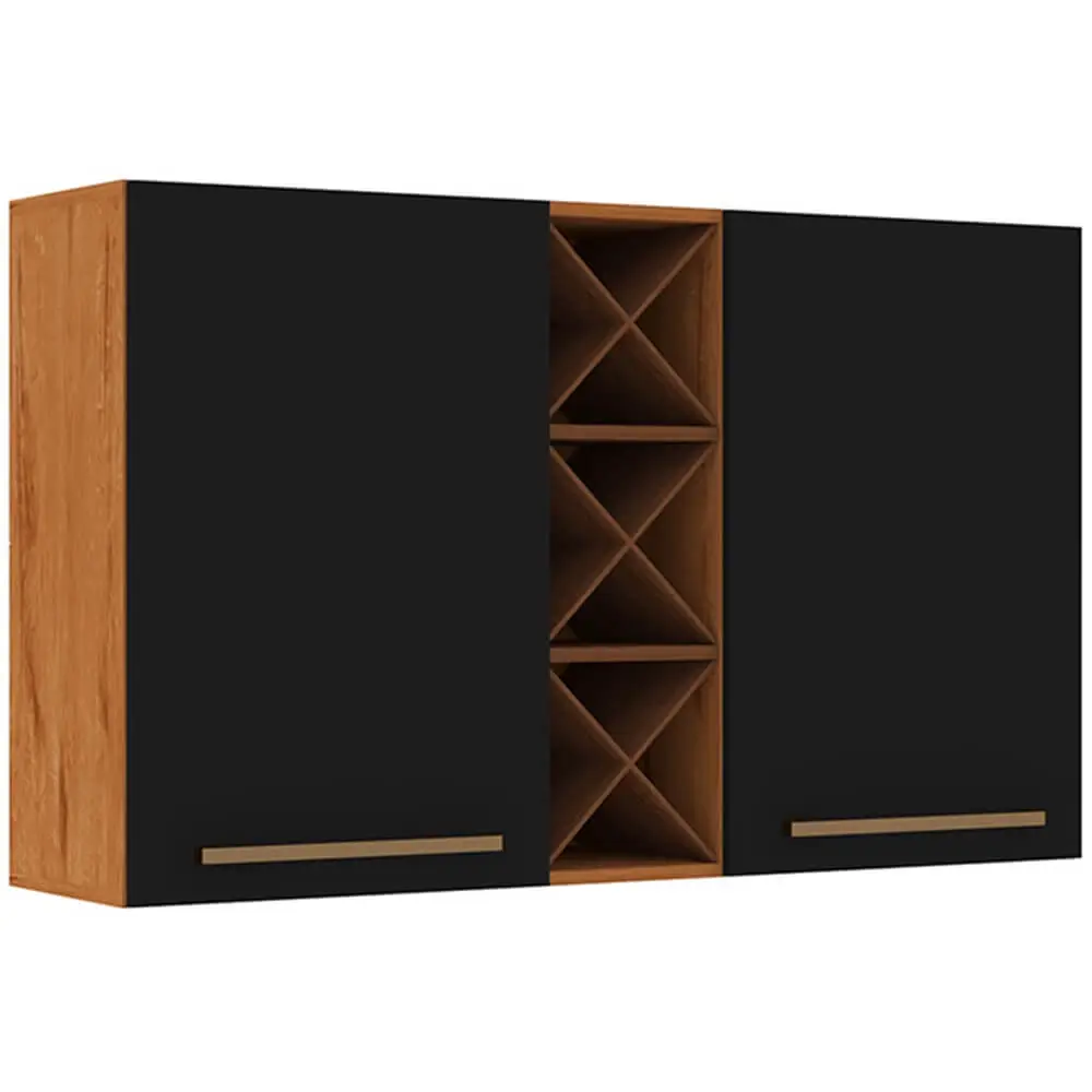 Armário Aéreo Favorita 2 Portas com Adega Zanzini - Imagem 5