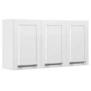 ARMÁRIO AÉREO FLORENÇA 105CM 3 PORTAS ITATIAIA COR BRANCO