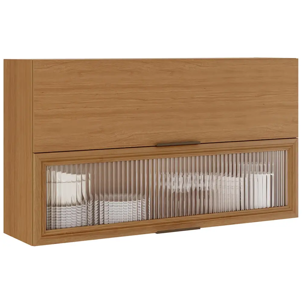 ARMÁRIO AÉREO NAMUR 2 PORTAS 120CM ITATIAIA COR CINAMOMO