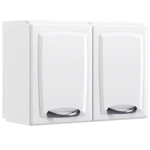 ARMÁRIO AÉREO NEW PREMIUM 80CM 2 PORTAS ITATIAIA COR BRANCO