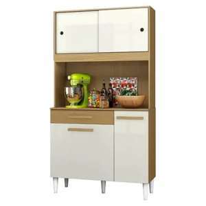 Armário de Cozinha 910 Aramoveis 4 Portas 1 Gaveta