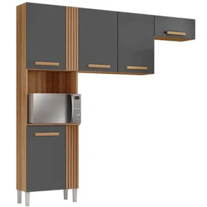 Armário de Cozinha Juma 5 Portas Aramoveis