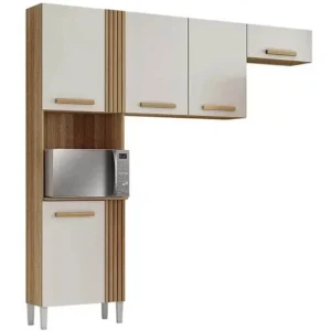 Armário de Cozinha Juma 5 Portas Aramoveis