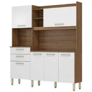 Armário de Cozinha Select 6 Portas 2 Gavetas Demobile