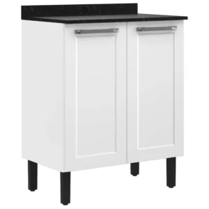 BALCÃO FLORENÇA 70CM 2 PORTAS ITATIAIA COR BRANCO