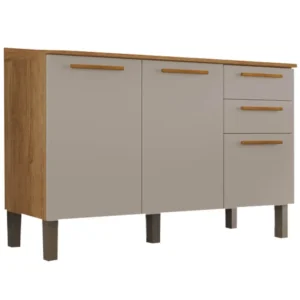 Balcão New Valencia 3 Portas 2 Gavetas Salleto