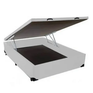 BASE BOX BAÚ CASAL 36X138X188 COR BRANCO