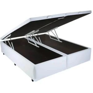Base Bipartida Baú King em Corino Universal 41x203x193 Blindado