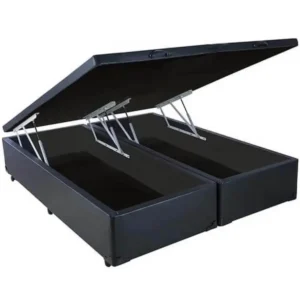 Base Bipartida Baú King em Corino Universal 41x203x193 Blindado