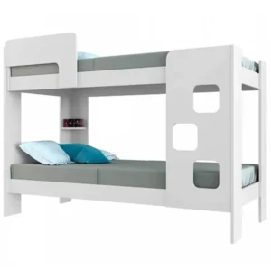 Beliche Vegas para Colchão 188x88 com Prateleira Tigus