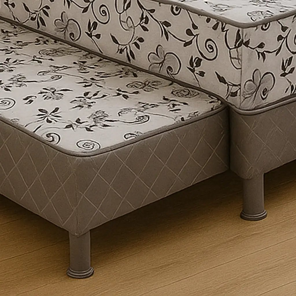 Bicama Box New Gardenia Solteiro Ortopédica 88x188x58cm Bonaflex - Imagem 3