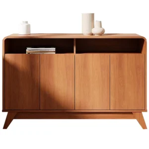 BUFFET ECCOS 4 PORTAS FABRIMOVEIS COR NATURALE
