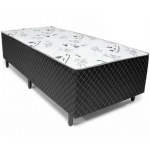 Cama Box de Solteiro Conjugada Espuma Ortopédica Unibox 88x188