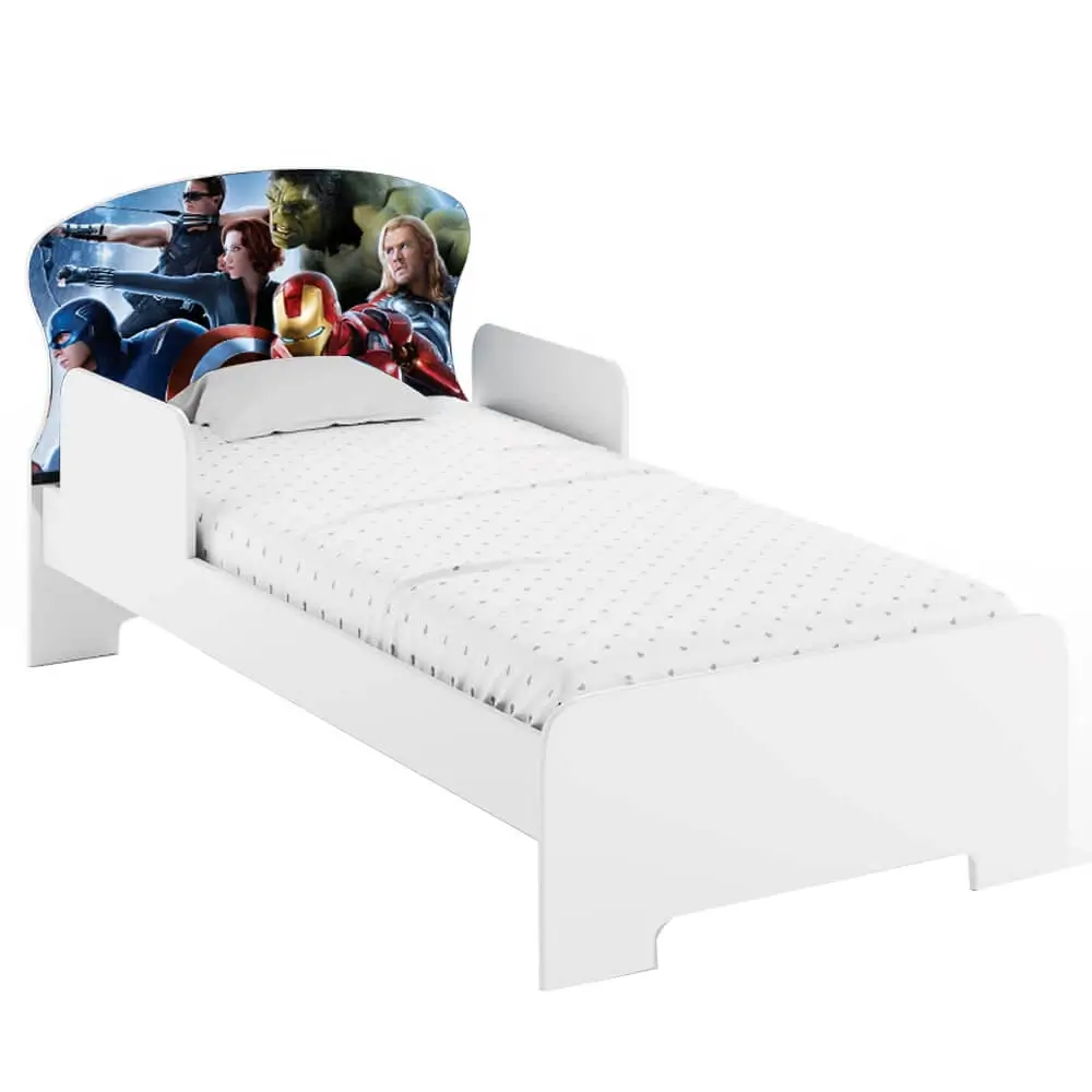 Cama Infantil Vingadores com Proteção Lateral Gabrielli