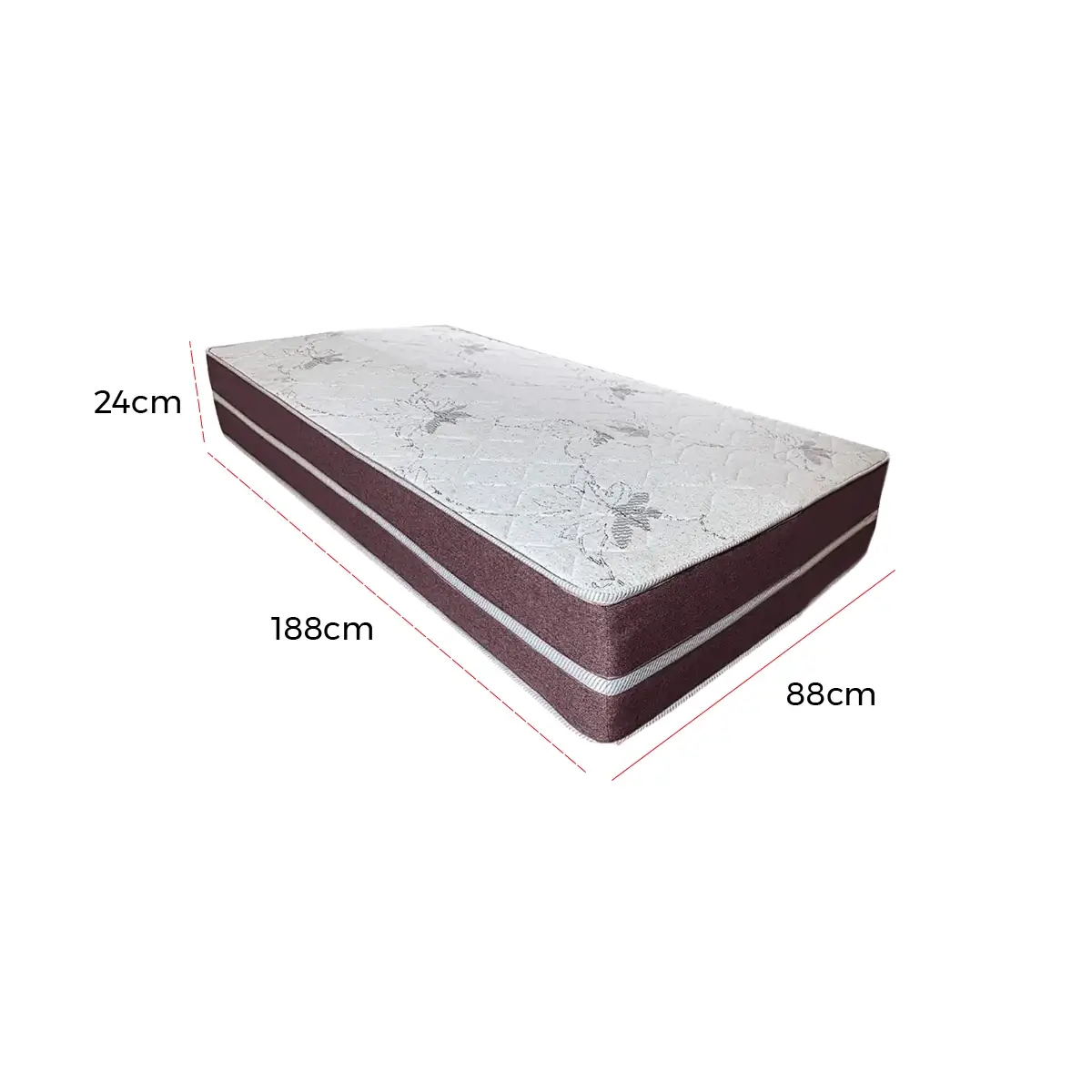 Colchão Bio Classic Solteiro 88cm com Molas Ensacadas Bio Flex - Imagem 2