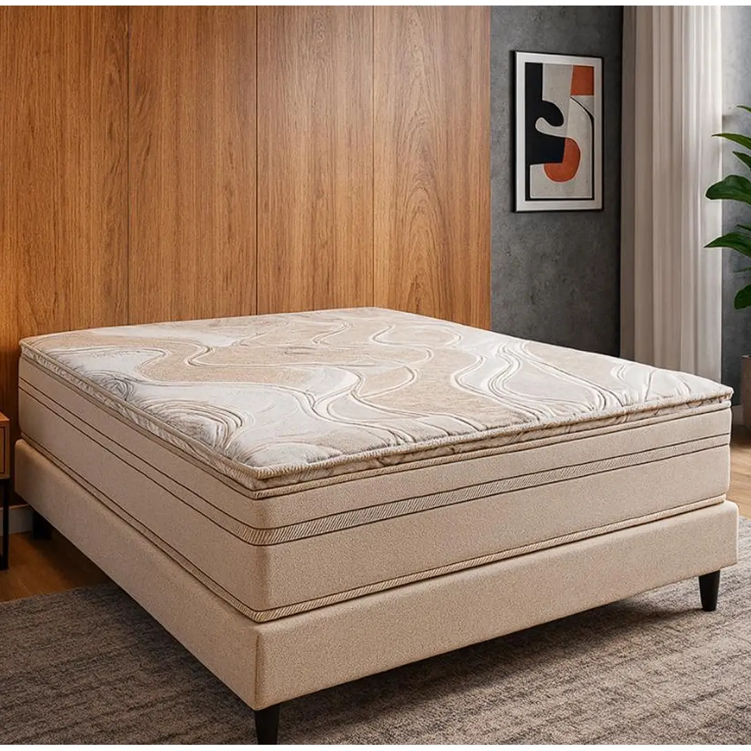 Colchão Dom Queen com Molas Ensacadas 32x198x158 Bio Flex - Imagem 3