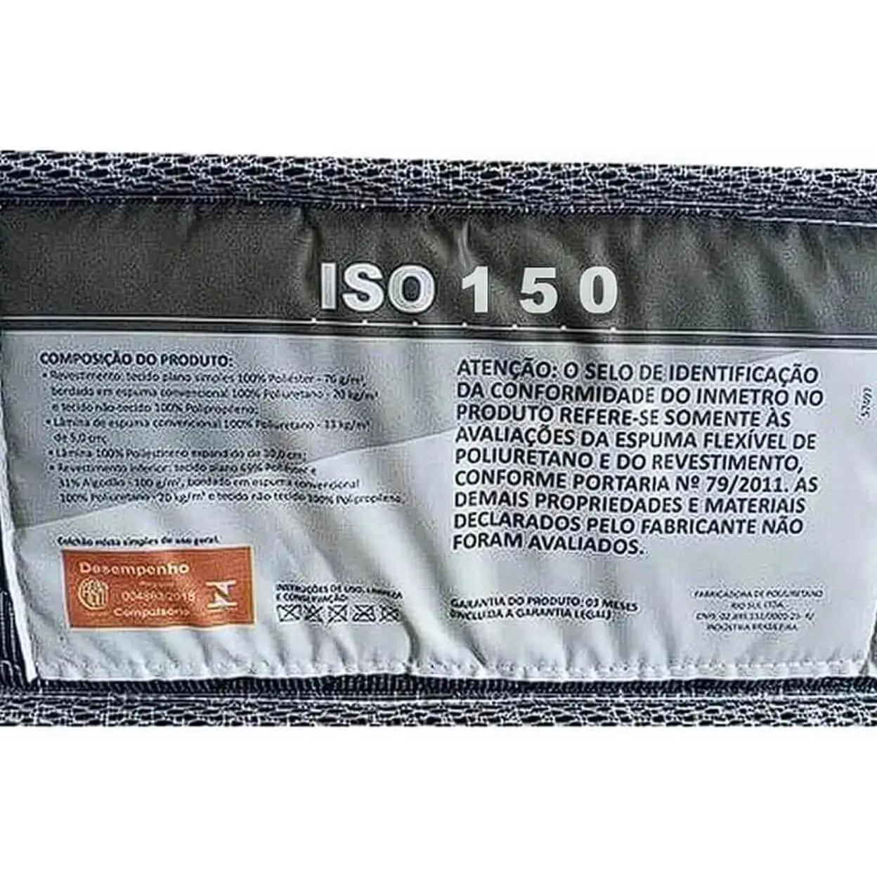 Colchão Fort Tech Iso 150 Casal 18x188x138 Espuma D45 Ortobom - Imagem 3