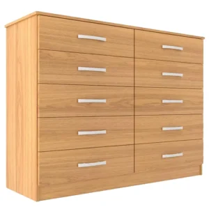 Cômoda Austin 10 Gavetas Evidência Móveis