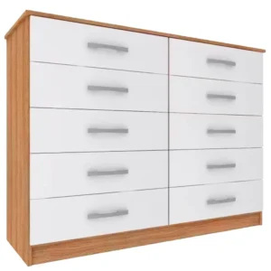 Cômoda Austin 10 Gavetas Evidência Móveis