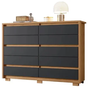 Cômoda Duetto 10 Gavetas Albatroz