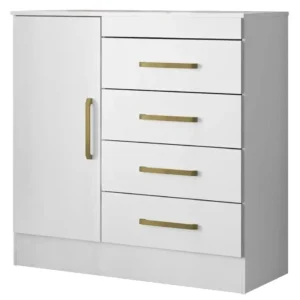 Cômoda Montevideu 4 Gavetas 1 Porta Demobile