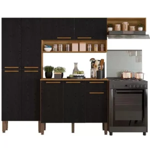 Cozinha Madri Completa 4 Peças 9 Portas 1 Gaveta Salleto