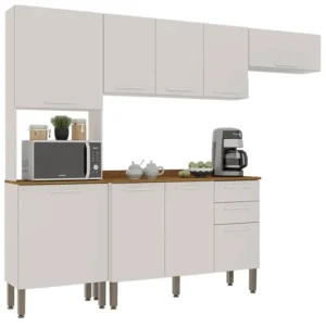 Cozinha New Valencia Completa 9 Portas 2 Gavetas Salleto