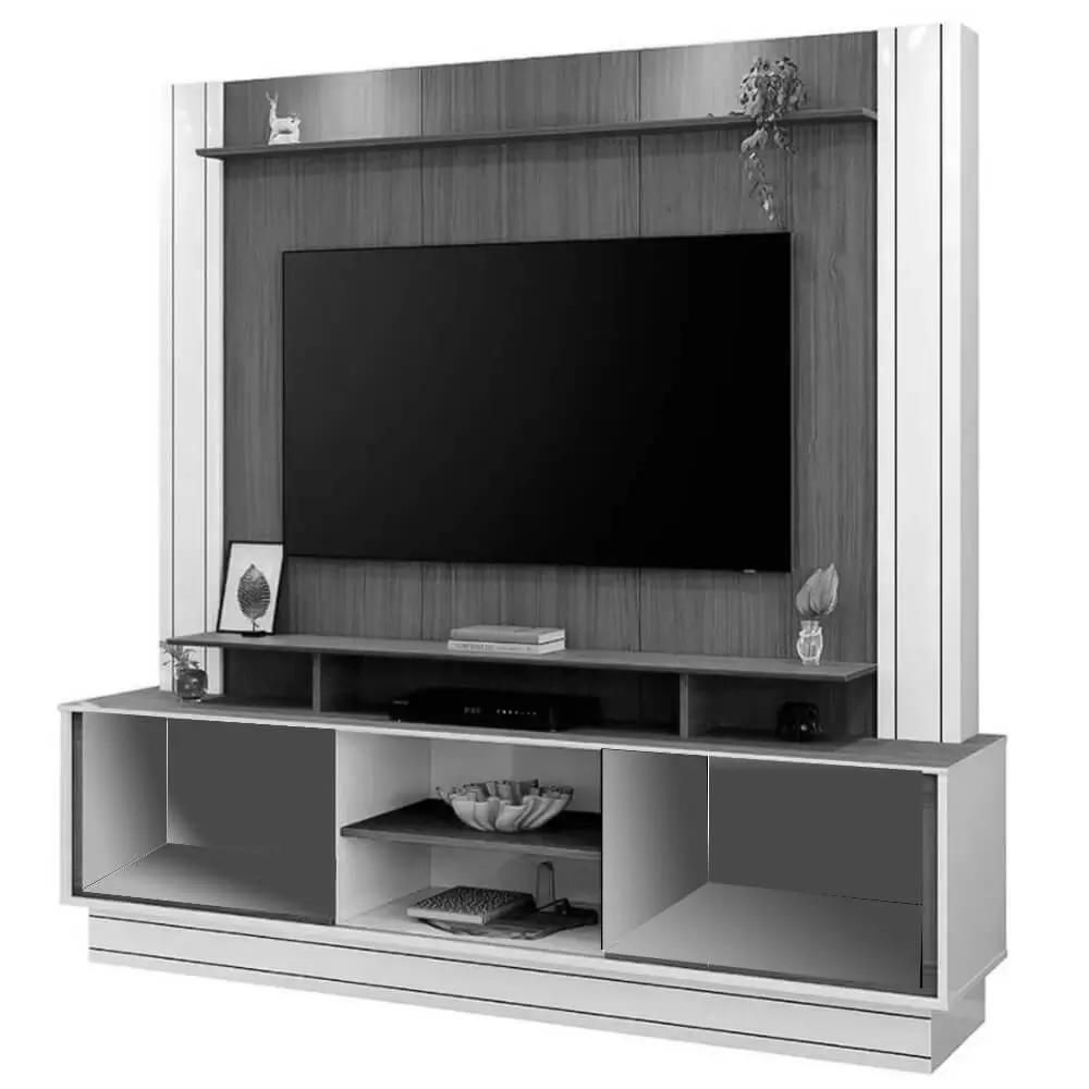Estante Antares Home para Tv Até 55 Polegadas 2 Portas Edn - Image 4