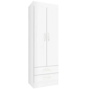 Guarda Roupa Atalaia 2 Portas 2 Gavetas Solteiro Evidencia
