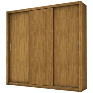 Guarda Roupa Berlim Sem Espelho Casal 3 Portas 4 Gavetas