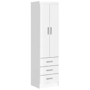 Guarda Roupa Camiseiro Texas Solteiro 2 Portas 3 Gavetas San Marino