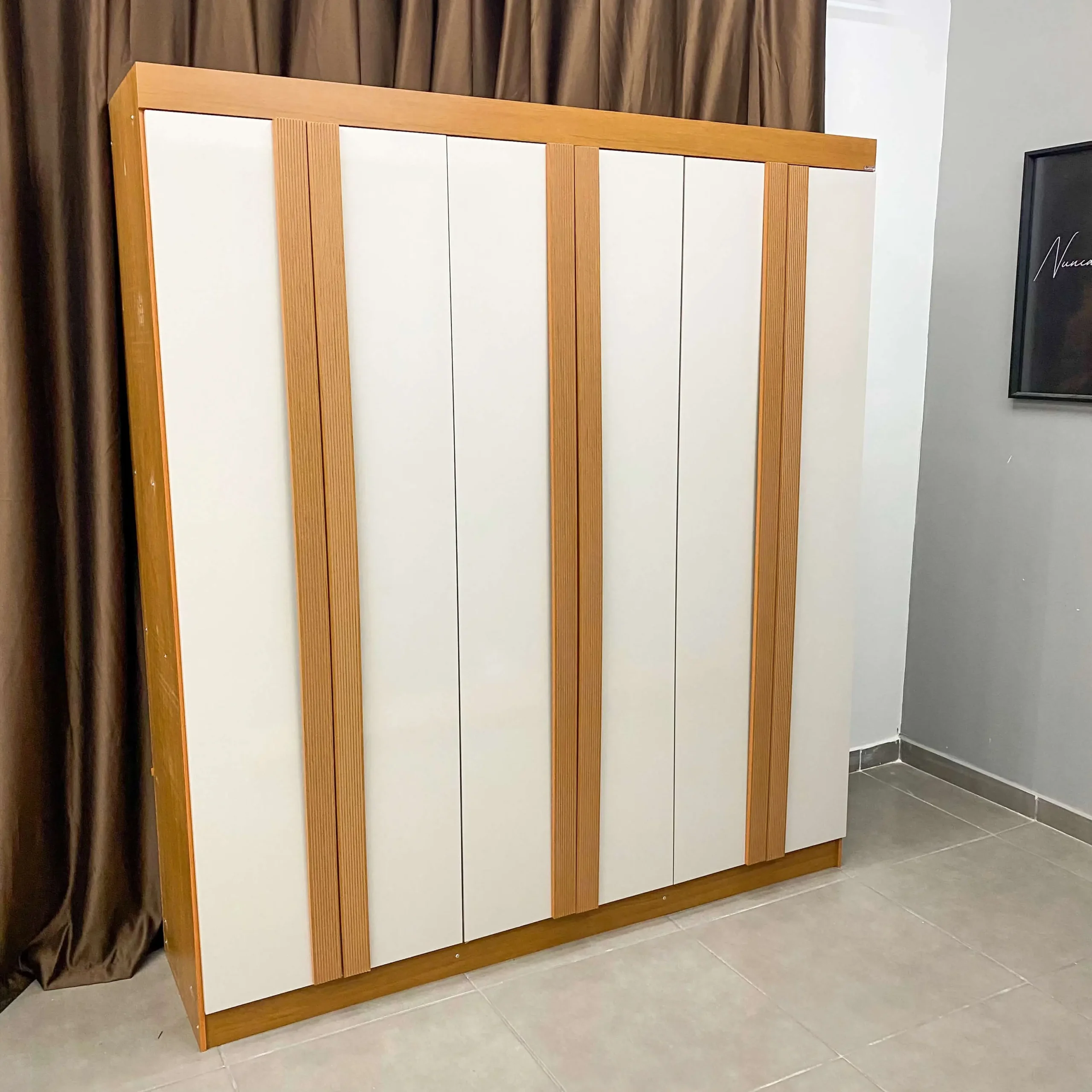 Guarda Roupa Grecia Casal 6 Portas 2 Gavetas Rufato - Imagem 3