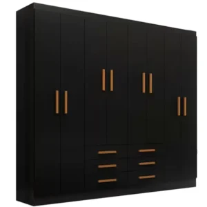 Guarda Roupa Paris Casal 8 Portas 6 Gavetas Evidencia