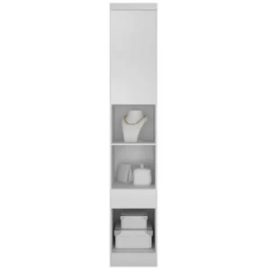 Guarda Roupa Rizon Módulo Mesa de Cabeceira 1 Porta 1 Gaveta Novo Horizonte