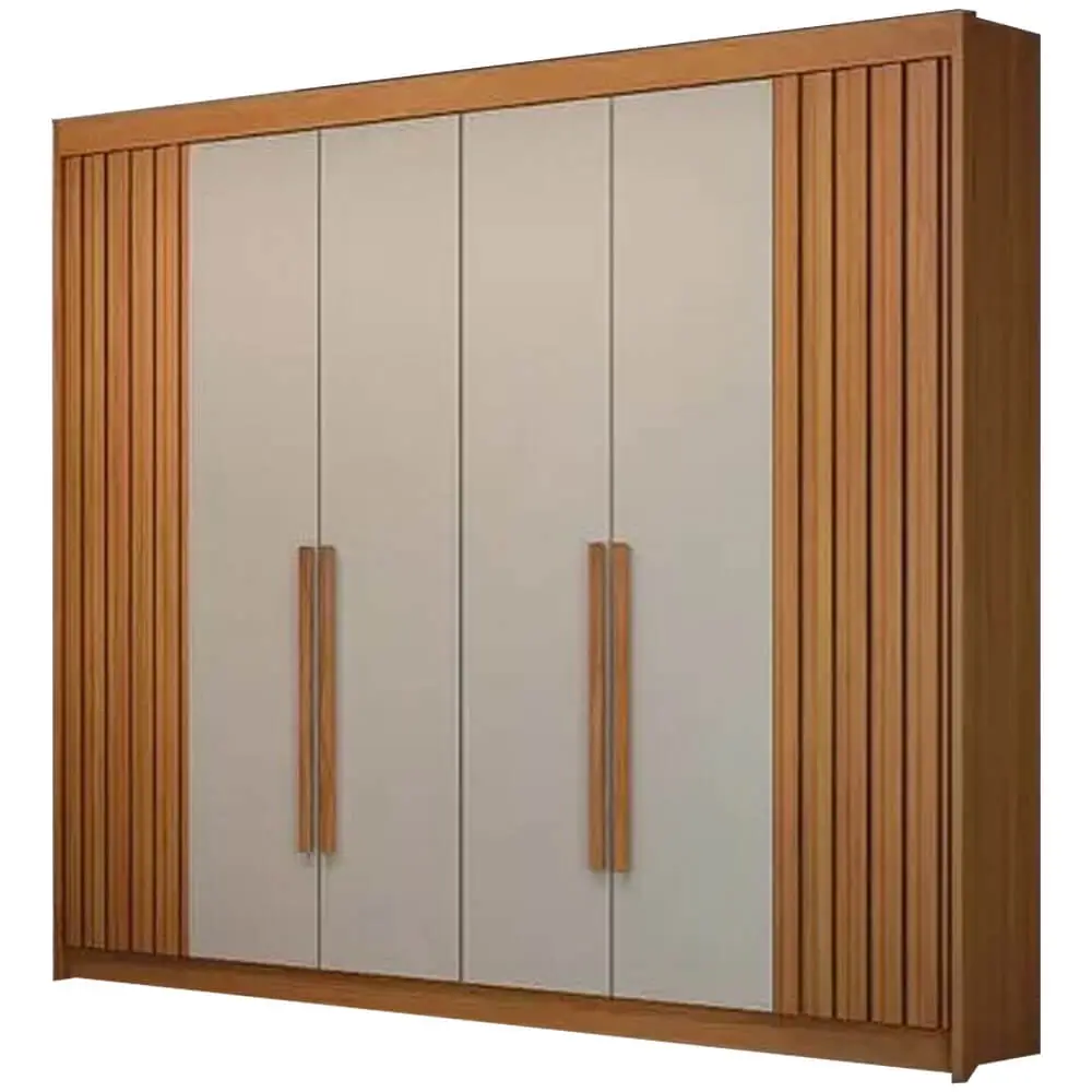 Guarda Roupa São Carlos Casal 6 Portas 6 Gavetas Leifer