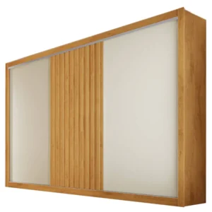 Guarda Roupa Vitoria Casal 3 Portas 6 Gavetas Flex Europa