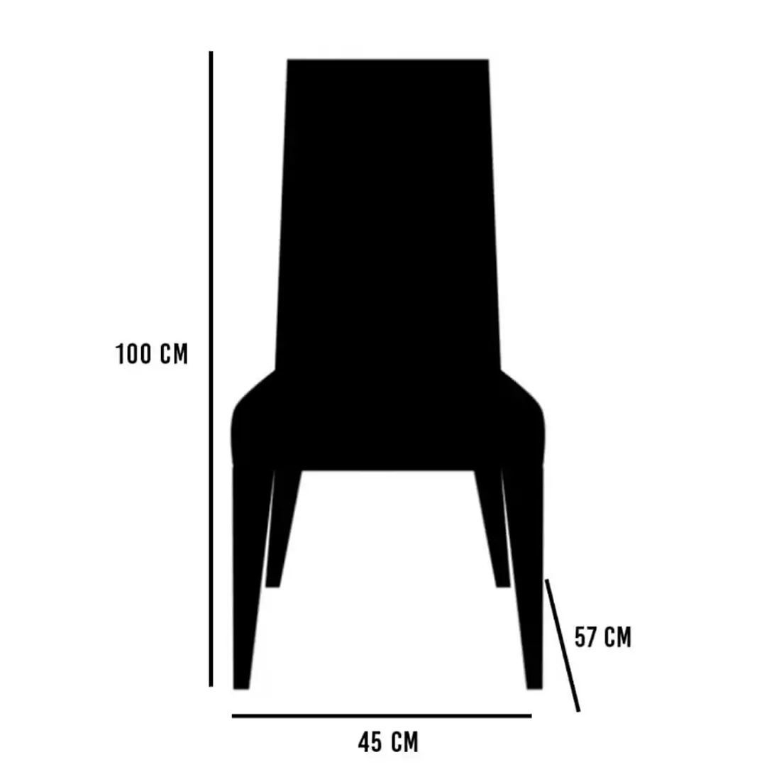 Kit 2 Cadeiras Jasmim em Linho Estofadas Wm Estofados - Imagem 2