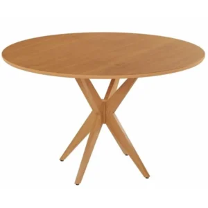 MESA SIMPATIA REDONDA 108X108 JCM COR CINAMOMO