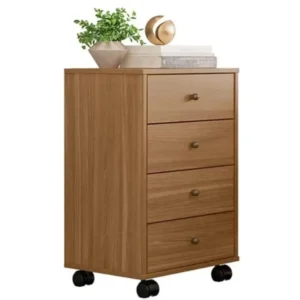 Mesa de Cabeceira Presence com 4 Gavetas Demobile
