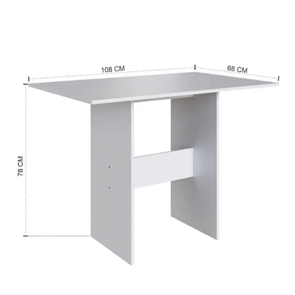 Mesa de Jantar Karla com 4 Cadeiras Indekes - Imagem 2