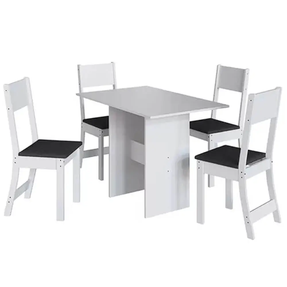 Mesa de Jantar Karla com 4 Cadeiras Indekes