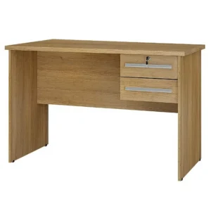 MESA DE COMPUTADOR BYTE ESCRIVANINHA 2 GAVETAS VALDEMÓVEIS COR CINAMOMO