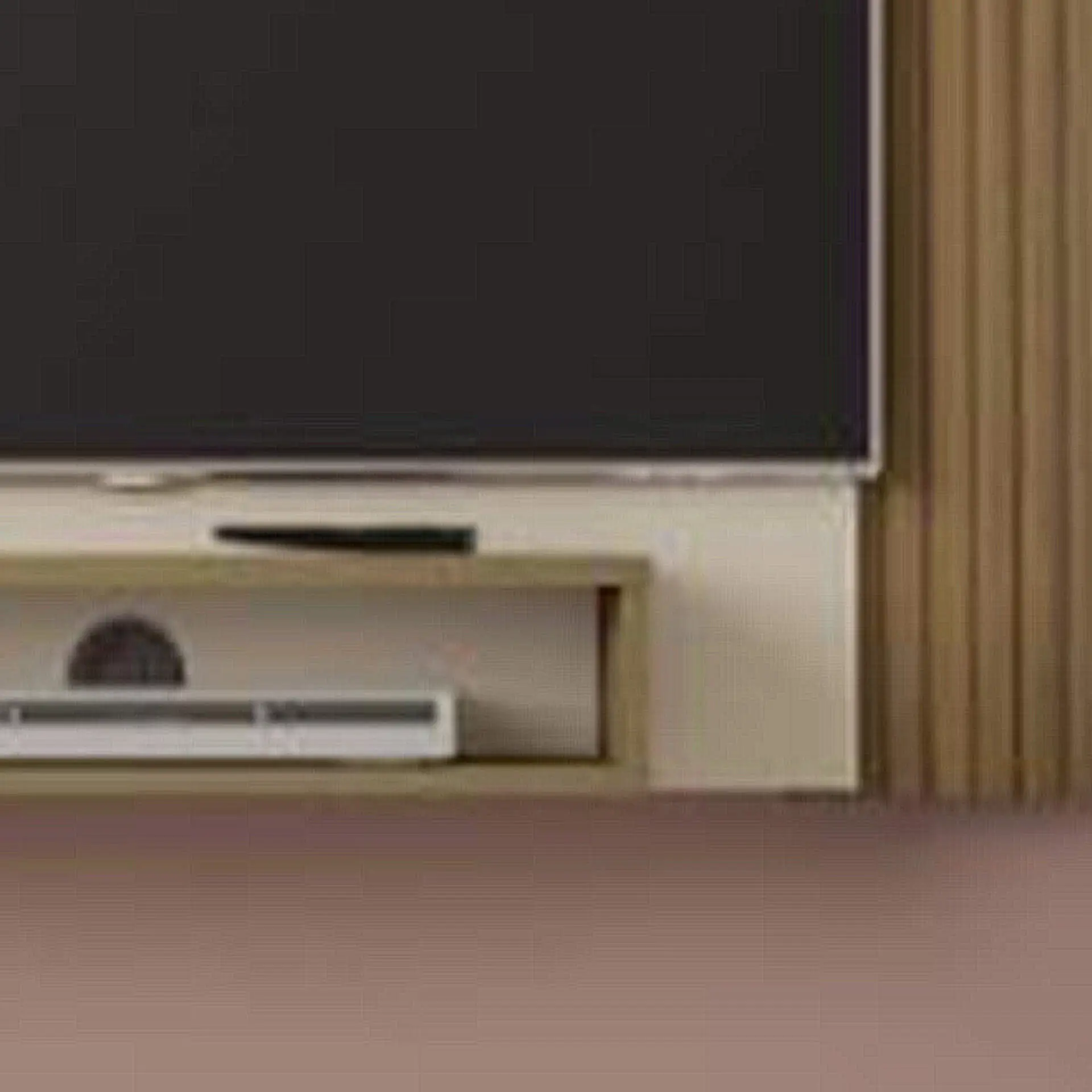 Painel Cine para Tv Até 47 Polegadas Ripado 3d Artely - Image 3