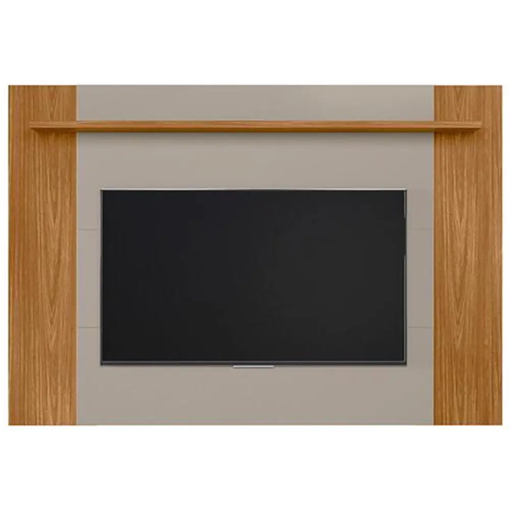 PAINEL EXTENSÍVEL TULUM PARA TV ATÉ 55 POLEGADAS LINEA COR NATURE OFF WHITE