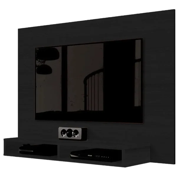 PAINEL FOX PARA TV ATÉ 46 POLEGADAS EDN MÓVEIS COR PRETO
