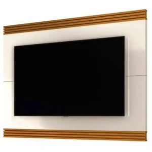 PAINEL GARDEN 180CM PARA TV ATÉ 75 POLEGADAS EDN COR OFF WHITE CEDRO