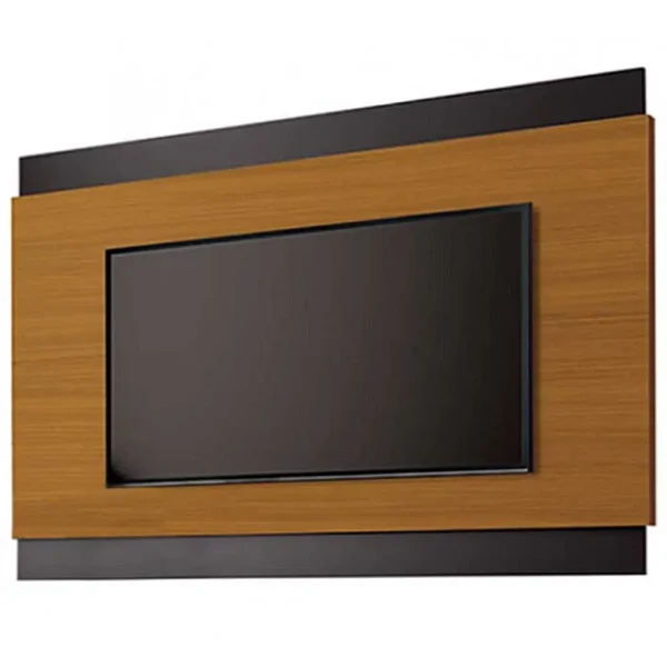 PAINEL LEGACY PARA TV ATÉ 60 POLEGADAS EDN COR CEDRO NATURALE PRETO